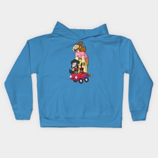 Creep and Notch Playing Around Kids Hoodie